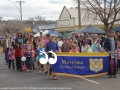 Merriwa Central School in the Festival of the Fleeces parade.