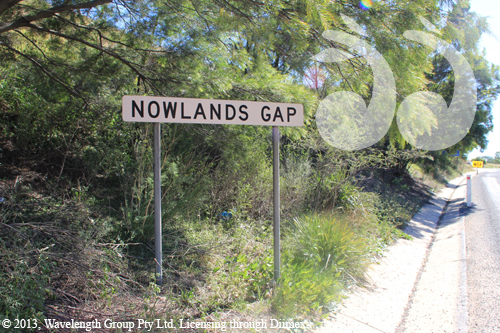 Nowland's Gap, the pass over the Murrurundi Range to the Liverpool Plains.