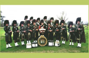 Ceilidah band: The Hills District Pipe Band will perform on Friday night.