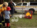 The junior fire safety display at the Horse Festival finale: Photograph: Mandy Kennedy.