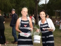 Sherryn Brennan and Renee Hunt selling Towler's pies at the Horse Festival finale. Photographer: Mandy Kennedy