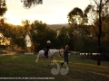 Eslie Kennedy having a pony ride at the Horse Festival finale. Photograph: Mandy Kennedy.