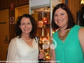 Nicole Borg and Natalie Smith science teacher from Scone High at the opening night ofthe fundraiser.