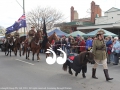 The Merriwa Light Horse in the Festival of the Fleeces parade.