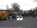 A display of farm machinery is aa highlight of the Festival of the Fleeces.