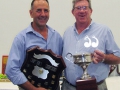 Senior Winner Mick Alsleben and B grade winner David Druce.