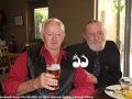 Johnny Baker and Stephen Watson at the Scone RSL Club.