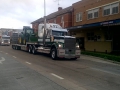 Trucks heading out of Scone on their way to the fire ground.