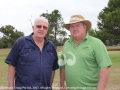 Peter Flaherty and Graham Newton at the Aberdeen sports ground.