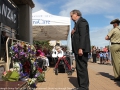 Rod Southwell laid a wreath for the Scone Masonic Lodge.