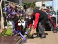 Robin Wilton laid a wreath for the Scone and District Red Cross Service.