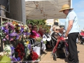 Lyn Tout paying her respects on behalf of the Country Women's Association.