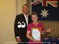 Sue Lawn accepted the Special Award on behalf of her husband the late Barrie Lawn from the Hon., Michael Johnsen MP.