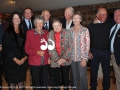 Past and present VIP's: Back row: Debbie Racklyeft, Peter Haydon, Rusty Morgan, Arthur Bragg, Anto White. Front: Lisa Martin, Madge Harris, Betty Shepherd, Susan Bettington and Jim Callinan.