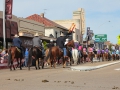 The horses take pride of place in the parade but leave an obstacle course for those who follow.