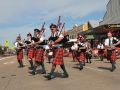 The bagpipes are a familiar sound in Scone at all major community events.