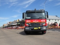 Scone Fire and Rescue surprised the crowd with unexpected horn blasts and finished the parade.