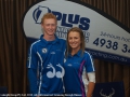 Under 18 player of the year Lachlan Walmsley and League Tag players of the year Sofie Casson.