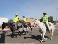 Parade Marshalls: Brett Jones, Tony Clifford, Alan Youung, John Finlayson and Rachel Finlayson.