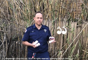 Mark Bell, manager of Scone Ambulance encourages people to have compression bandages on hand during snake season.