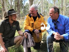 Tiny firefighting weapon released at Aussie Ark