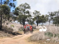 Fire at Scone Mountain